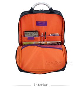 高档都市时尚商务背包内部展示