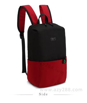 时尚炫彩环保RPET材质休闲背包定制，环保背包定制
