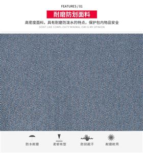 潮流时尚大容量运动休闲双肩背包定制