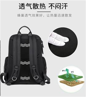高端潮流质感大容量商务背包定制